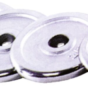 Chromowane Talerze Do Ćwiczeń 2x10 kg SPARTAN