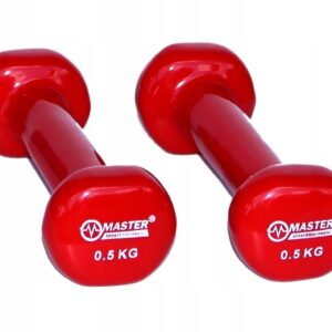 Hantelki Żeliwne Pokryte Winylem 0,5 kg x2