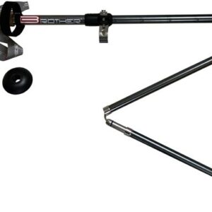 Kije Trekkingowe Regulowane 5 - częściowe ACRA Korkowa Rączka 115 - 135 cm