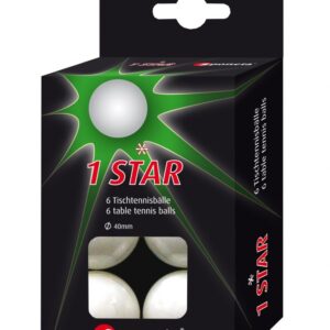 Piłeczki do Tenisa Stołowego SPONETA LEISURE * - 6 szt.