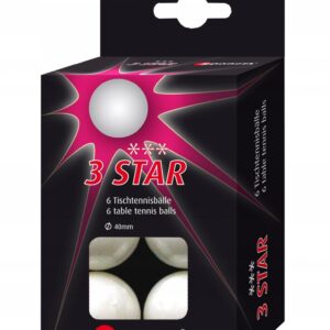 Piłeczki do Tenisa Stołowego SPONETA TOURNAMENT *** - 6 szt.
