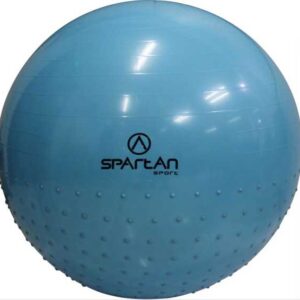 Piłka gimnastyczna SPARTAN 65 cm z wypustkami do masażu