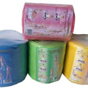 Taśma Gimnastyczna Guma Oporowa RÓŻOWA FITNESS